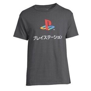 Brand New Japanese PlayStation Logo  Men’s Graphic Tee Short Sleeves 3XL (54-56)
